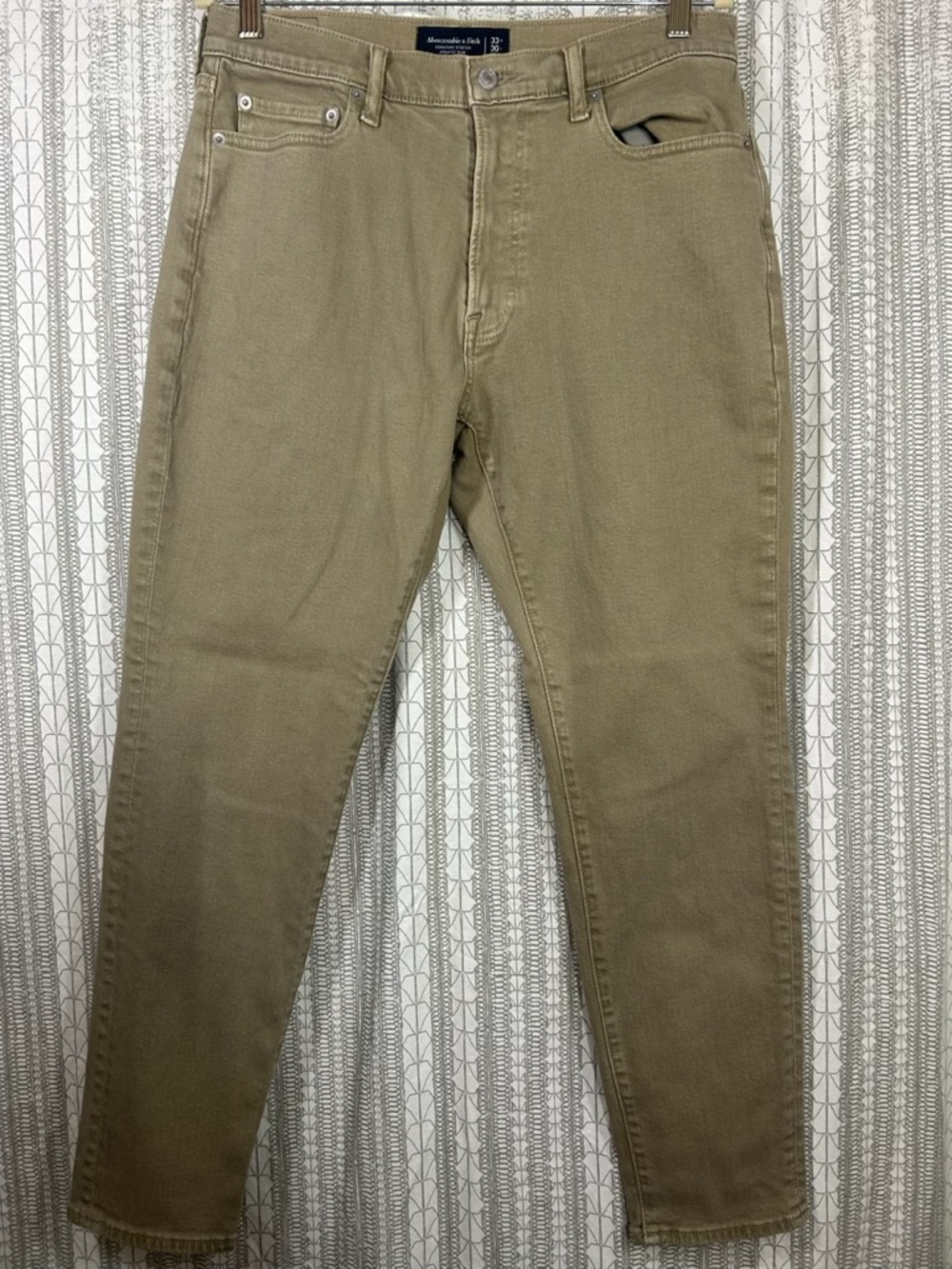 Abercrombie & Fitch Men's Khaki Jeans